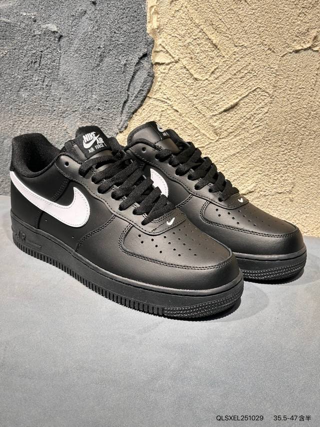 Nike Air Force 1 Low 07 原楦头原纸板 打造纯正低帮空军版型专注外贸渠道 全掌内置蜂窝气垫 原盒配件 原厂中底钢印、拉帮完美 官方货号：F