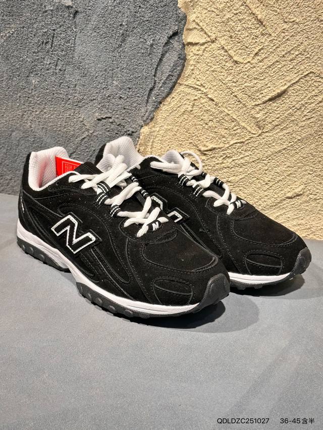 新品上市实拍 New Balance 204L系列 新百伦 薄底鞋 薄底皮质鞋带德训系 减震耐磨包裹性支撑轻便 低帮 生活休闲鞋 货号:U204Lmmc Qdl