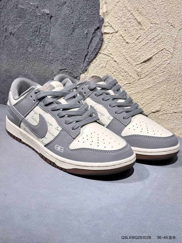 新品上市实拍 2 Nike Sb Dunk Low 古驰联名---深蓝黑拼接 高端定制 低帮休闲板鞋 定制鞋盒 大厂纯原品质出货 超高清洁度 皮料切割干净无任何