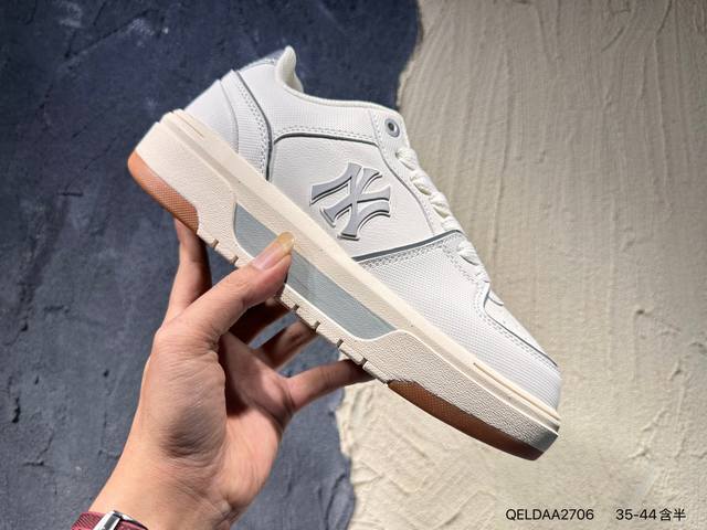 Mlb官方 登月男女情侣复古透气网慢跑鞋Ny运动老爹鞋休闲增高春夏新款Qeldaa2706