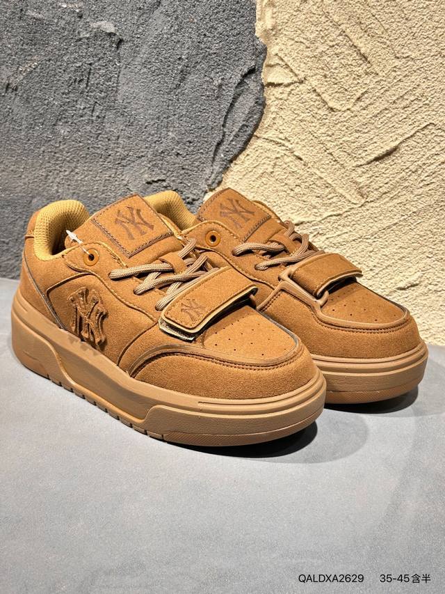 Mlb官方 登月男女情侣复古透气网慢跑鞋Ny运动老爹鞋休闲增高春夏新款Qaldxa2629