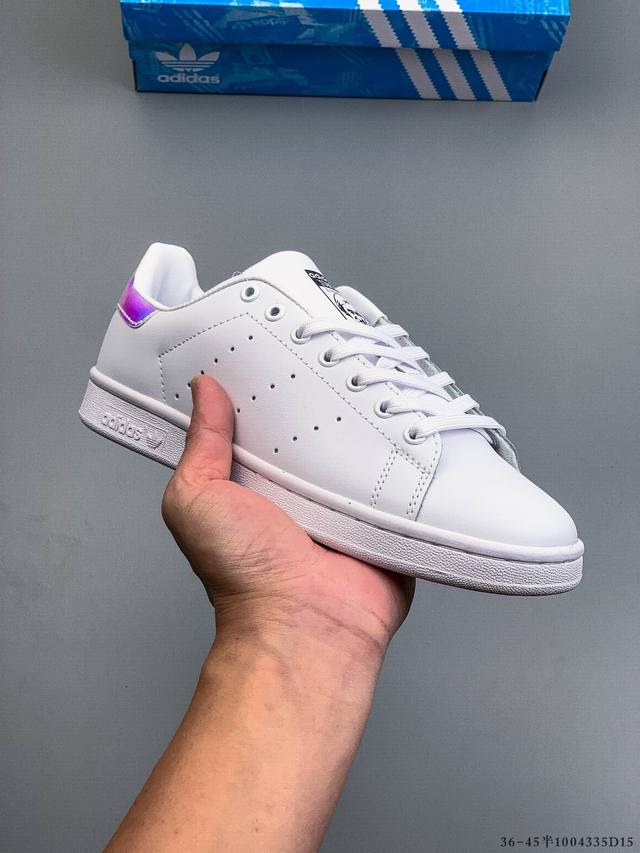 真标半码！Adidas Originals Stan Smith 史密斯 经典百搭休闲鞋 4335D15