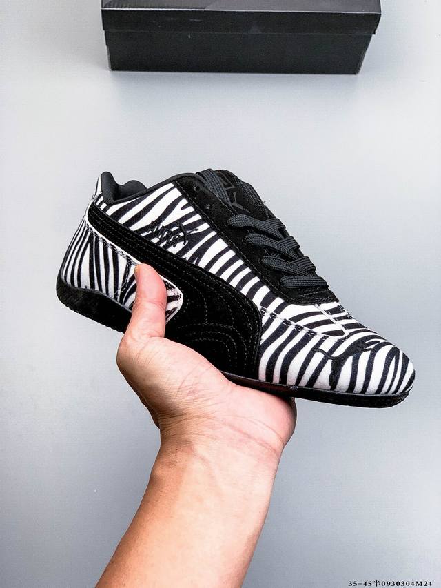 Puma Speedcat The Open Yy彪马 防滑耐磨时尚运动休闲鞋 支持侧踏时的踏步工作 即使在健身房等使用环境中也能确保透气性 像吸盘一样的设计是