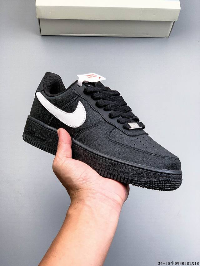 纯原版本 原楦数据纸版，采用硬质优质皮革鞋面材质，内置全掌Air Sole气垫。耐克 Nike Air Force 1 Low 空军一号低帮经典百搭休闲运动板鞋