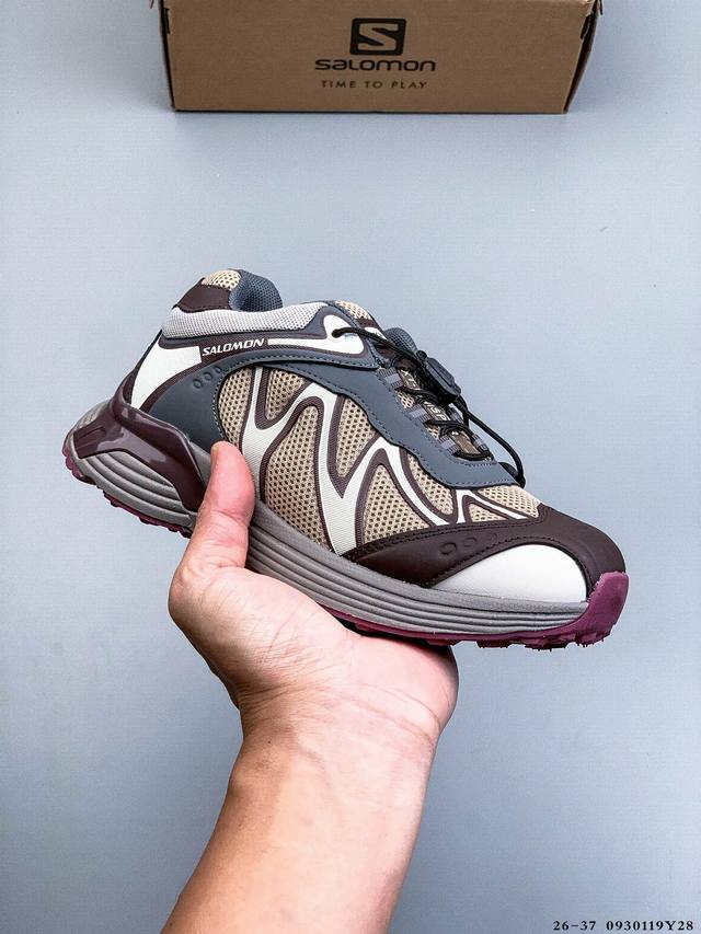 公司级！Salomon萨洛蒙 Xt-Whisper 时尚 舒适減震防滑耐磨 百搭小童鞋 0930119Y28