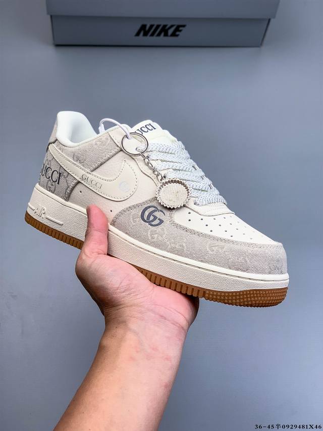 纯原版本 原楦数据纸版，采用硬质优质皮革鞋面材质，内置全掌Air Sole气垫。耐克 Nike Air Force 1 Low 空军一号低帮经典百搭休闲运动板鞋