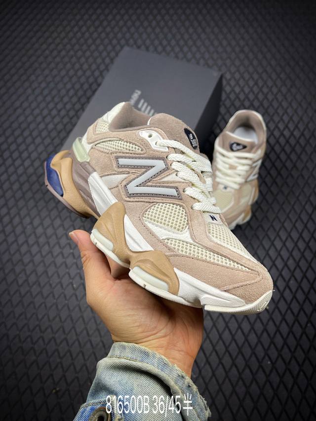 B 公司级Joe Freshgoods X New Balance Nb9060 联名款 复古休闲运动慢跑鞋 鞋款灵感源自设计师本人对夏日的怀日回忆。鞋面大身由