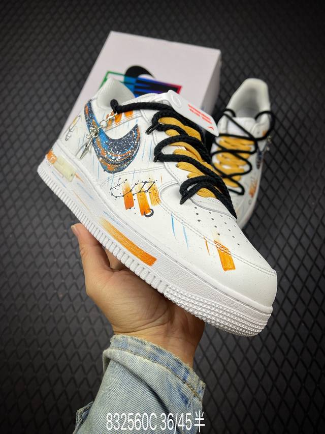 C 公司级Nike Air Force 1‘07 原楦头原纸板 打造纯正低帮空军版型 专注外贸渠道 全掌内置蜂窝气垫 原盒配件 原厂中底钢印、拉帮完美 货号:1