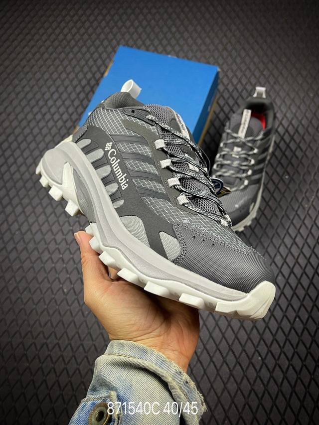 C 新货Columbia 哥伦比亚户外登山鞋休闲鞋户外越野徒步鞋广东大厂品质 面料采用进口磨砂牛皮 鞋底采用Vibram黄金大底 专门为鞋底设计的橡胶以出色的耐