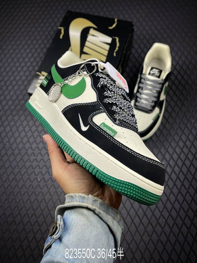 C 公司级Nike Air Force 1‘07 原楦头原纸板 打造纯正低帮空军版型 专注外贸渠道 全掌内置蜂窝气垫 原盒配件 原厂中底钢印、拉帮完美 货号:K