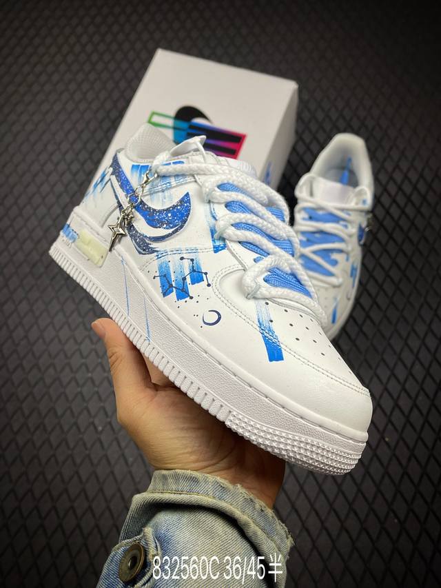 C 公司级Nike Air Force 1‘07 原楦头原纸板 打造纯正低帮空军版型 专注外贸渠道 全掌内置蜂窝气垫 原盒配件 原厂中底钢印、拉帮完美 货号:1