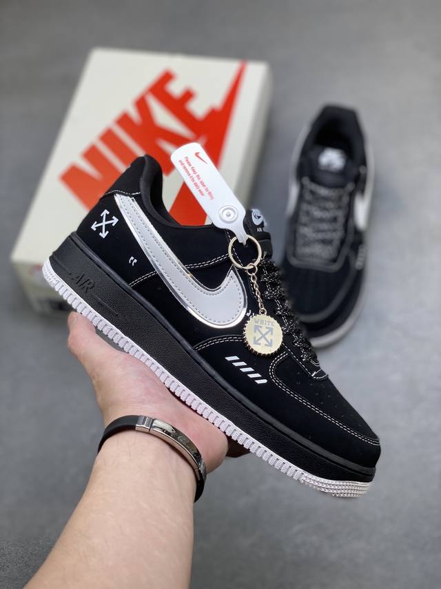 海外限量发售！公司级Nike Air Force 1 '07 Low 空军一号低帮 运动鞋 休闲鞋 折边针车 工艺难度大 原楦头原纸板 原装鞋盒 定制五金配件