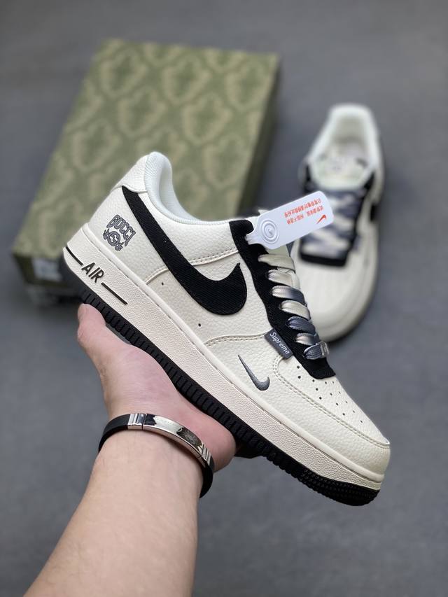 海外限量发售！公司级Nike Air Force 1 '07 Low 空军一号低帮 运动鞋 休闲鞋 折边针车 工艺难度大 原楦头原纸板 原装鞋盒 定制五金配件