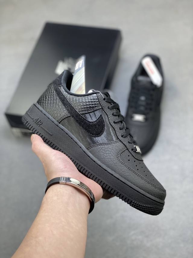 海外限量发售！公司级Nike Air Force 1 '07 Low 空军一号低帮 运动鞋 休闲鞋 折边针车 工艺难度大 原楦头原纸板 原装鞋盒 定制五金配件