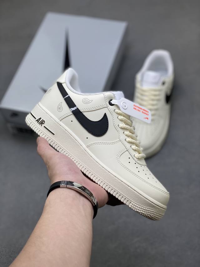 海外限量发售！公司级Nike Air Force 1 '07 Low 空军一号低帮 运动鞋 休闲鞋 折边针车 工艺难度大 原楦头原纸板 原装鞋盒 定制五金配件