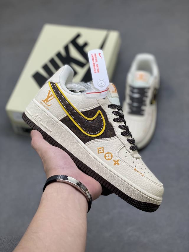 海外限量发售！公司级Nike Air Force 1 '07 Low 空军一号低帮 运动鞋 休闲鞋 折边针车 工艺难度大 原楦头原纸板 原装鞋盒 定制五金配件