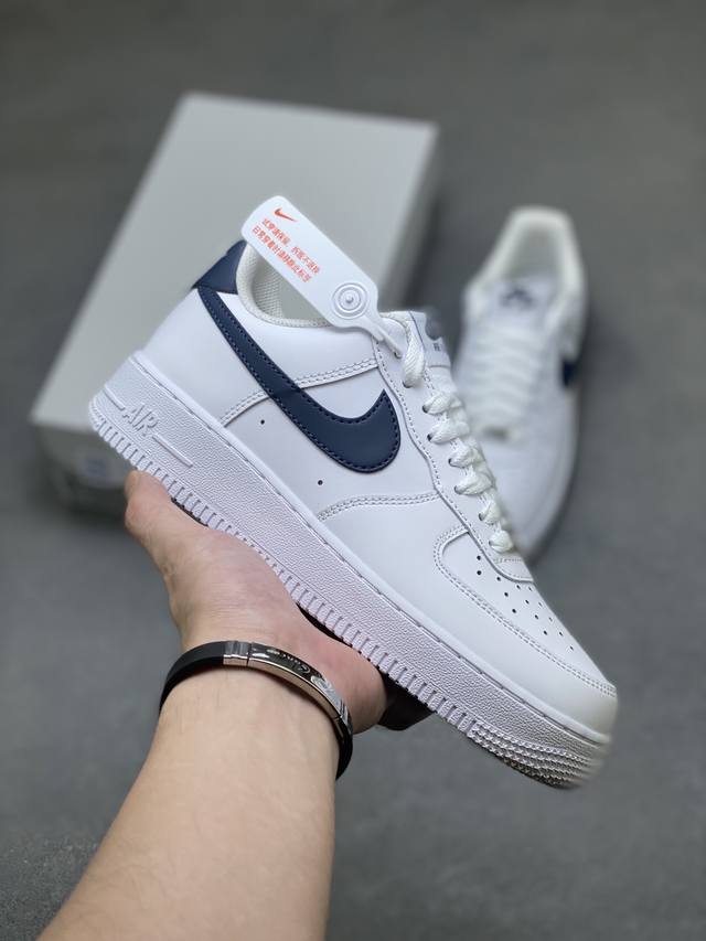 海外限量发售！公司级Nike Air Force 1 '07 Low 空军一号低帮 运动鞋 休闲鞋 折边针车 工艺难度大 原楦头原纸板 原装鞋盒 定制五金配件