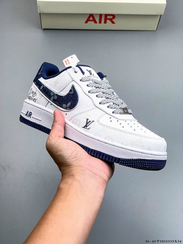 二层真标！耐克Nike Air Force 1 Low 空军一号低帮经典百搭休闲板鞋 1013525X24