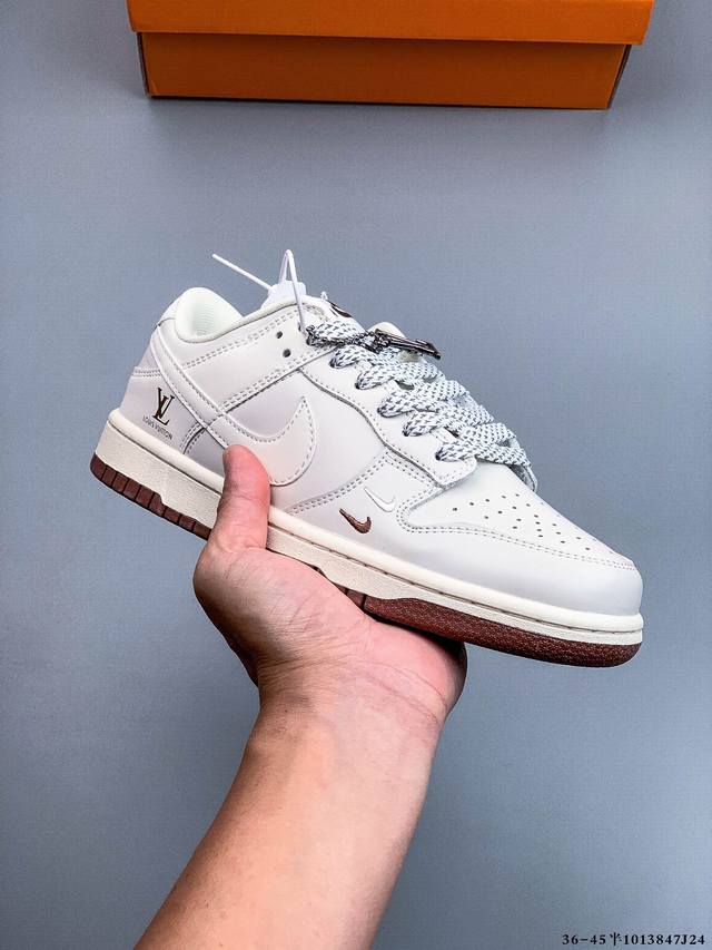 真标半码！耐克Nike Sb Dunk Low Pro经典百搭休闲滑板鞋 1013847J24