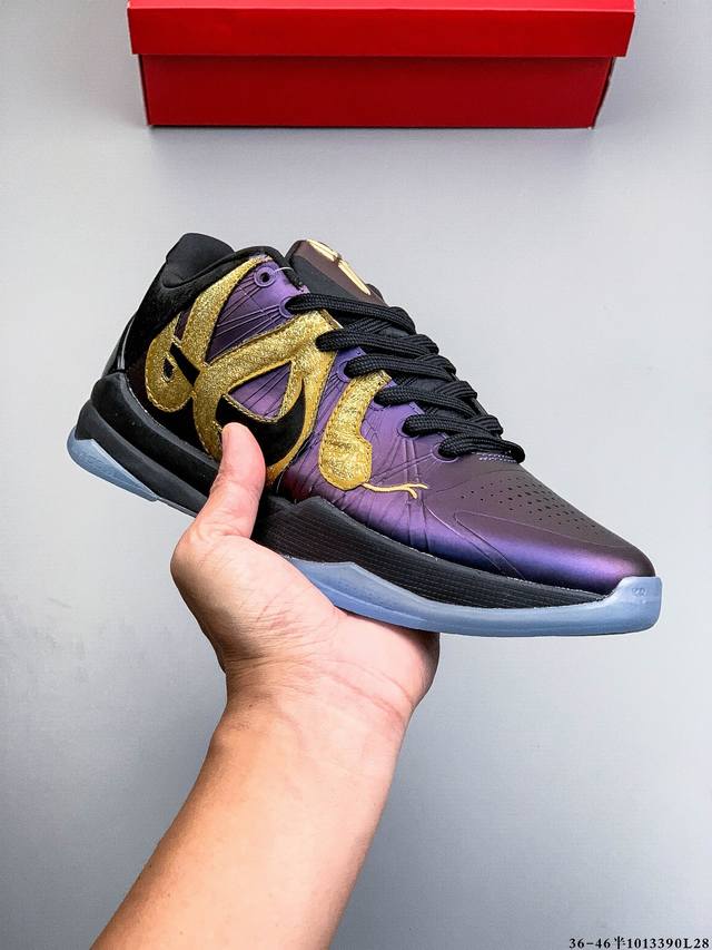 Nike Zoom Kobe V Protro 耐克 科比5系列低帮复刻实战运动低帮文化篮球鞋 1013390L28