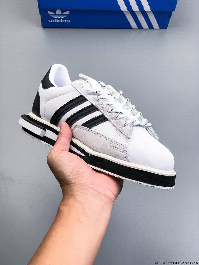 Adidas Originals Campus Mfx Reboot Low 阿迪达斯学院重启系列低帮复古休闲工装板鞋鞋 这双阿迪达斯也太复古了吧！ 采用牛巴磨