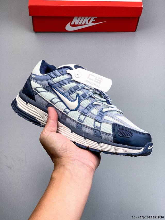 公司级！Nike W P-6000 逐梦太空系列复老古爹风休闲运动舒适跑鞋 1013281F30