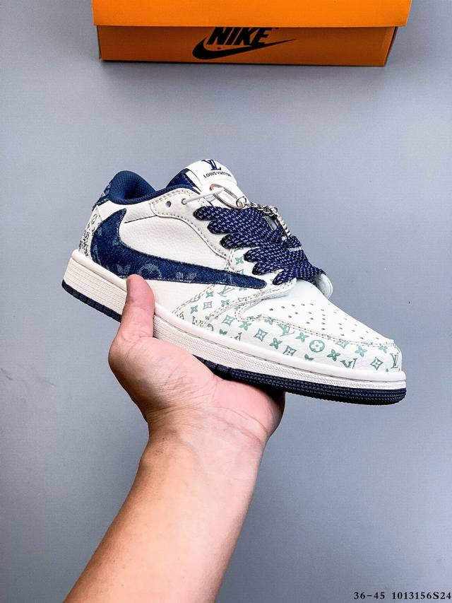 公司级！耐克Nike Air Jordan Low 1 乔1低帮经典休闲鞋 1013156S24