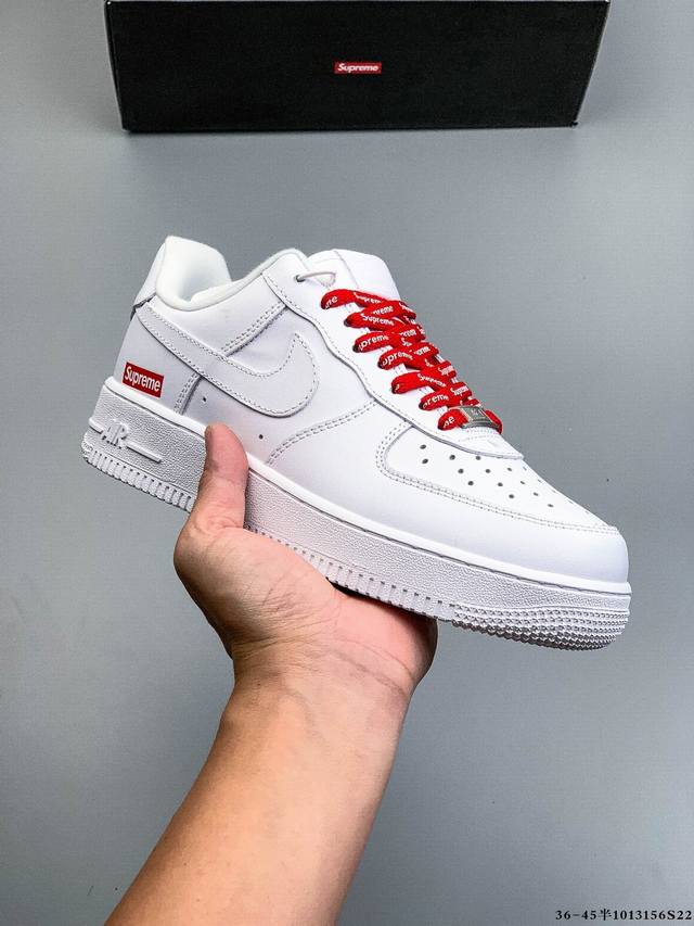 二层真标！耐克Nike Air Force 1 Low 空军一号低帮经典百搭休闲板鞋 1013156S22