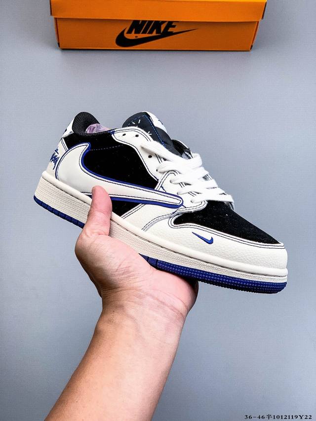 耐克Nike Air Jordan 1 Low Aj1乔1 低帮潮流缓运动休闲板鞋。Aj1 低帮拼接 完美版型真头层牛皮# 内置缓震气垫 原鞋开模 拒绝公底 购