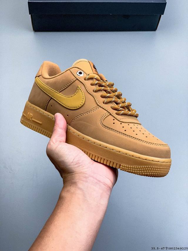 公司级！耐克Nike Air Force 1 Low 空军一号低帮经典百搭休闲板鞋 1012361G25