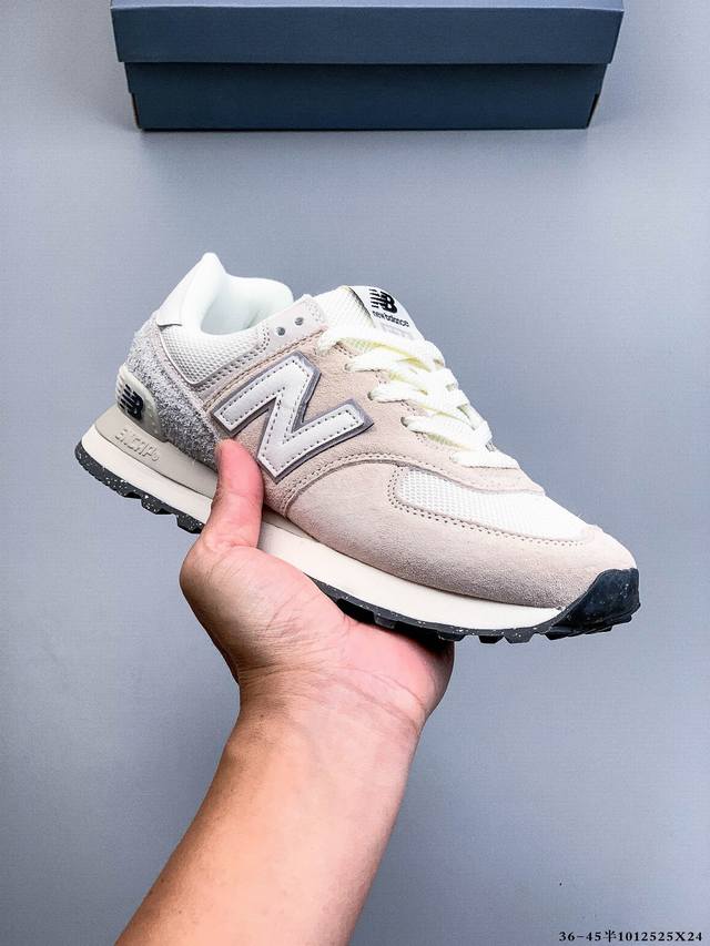 Nb新百伦New Balance U574 低帮复古休闲运动慢跑鞋 纯原版本版本 采用猪巴革组合网织物鞋面材质 全新4层组合独立私模大底 1012525X24