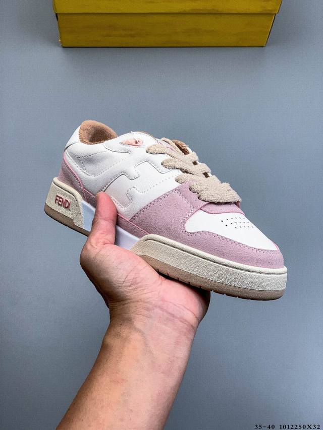 Fendi 芬迪 爆款 Fd Match 胶囊系列 大底:原版开模多色拼色底 包装:原版全套包装 1012 X32