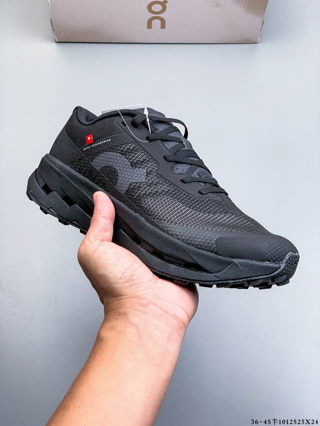公司级！On昂跑 Cloudultra 3 2025 新品轻便缓震透气长距离越野跑鞋 1012525X24