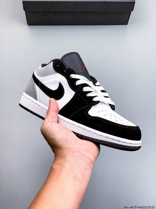 二层真标！耐克Nike Air Jordan Low 1 乔1低帮经典休闲鞋 1012127J21