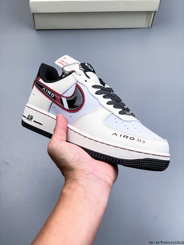 二层真标！耐克Nike Air Force 1 Low 空军一号低帮经典百搭休闲板鞋 1011525X22