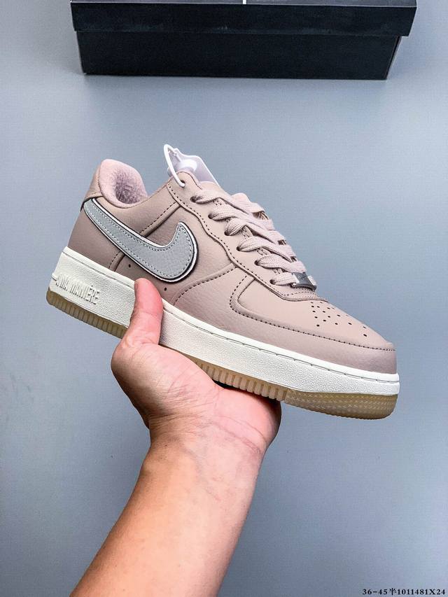 二层真标！耐克Nike Air Force 1 Low 空军一号低帮经典百搭休闲板鞋 1011481X24