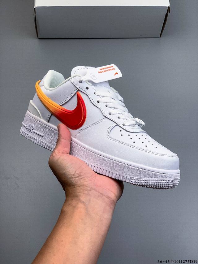 二层真标！耐克Nike Air Force 1 Low 空军一号低帮经典百搭休闲板鞋 1011275D19