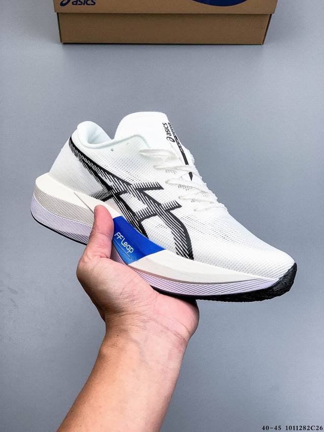 Asics Metaspeed Sky 亚瑟士 跑步运动竞速跑鞋 轻量舒适透气材质升级全新缓震中底部位科技材质 1011282C26