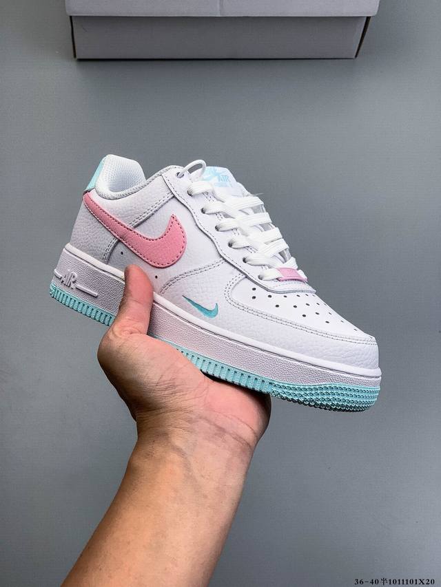 二层真标！耐克Nike Air Force 1 Low 空军一号低帮经典百搭休闲板鞋 101 1X20
