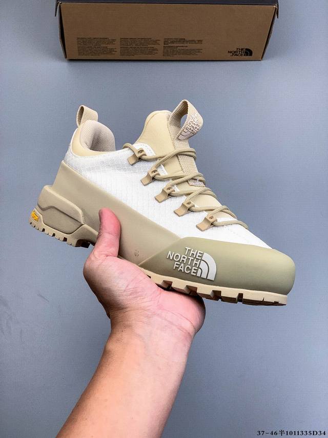 公司级！北面The North Face Glenclyffe 舒适百搭 织物耐磨 低帮跑步鞋 鞋面采用坚固耐磨的材质设计，配合Vibram大底，抓地力出色，爬