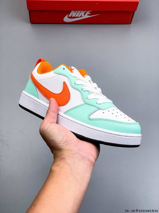 耐克 Nike Court Borough Low 低帮百搭休闲运动鞋 1011481X16