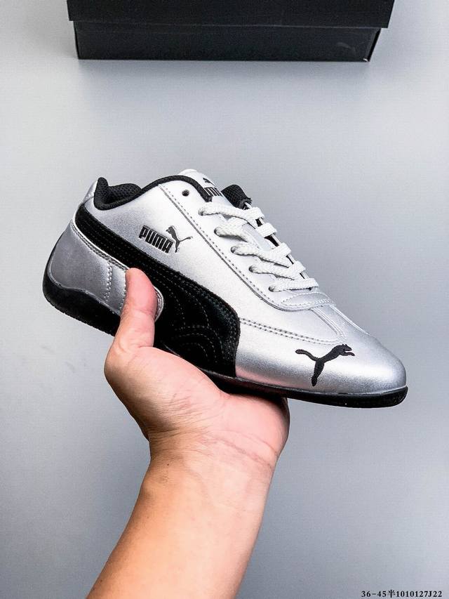 Puma Speedcat The Open Yy彪马 防滑耐磨时尚运动休闲鞋 支持侧踏时的踏步工作 即使在健身房等使用环境中也能确保透气性 像吸盘一样的设计是