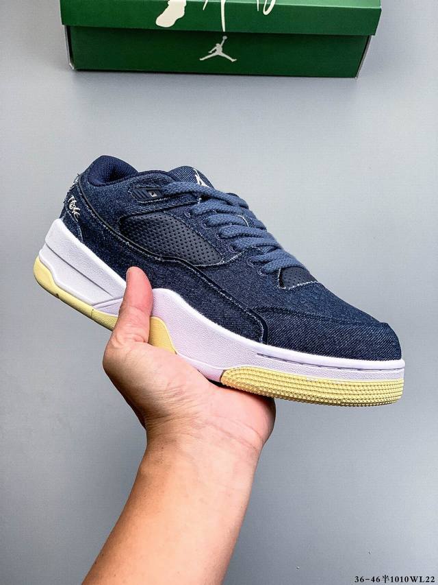 Jordan Flight Court Sp “Tela” 2025新款百搭滑板鞋 Jordan Brand 首度携手 Who Decides War 联合创始