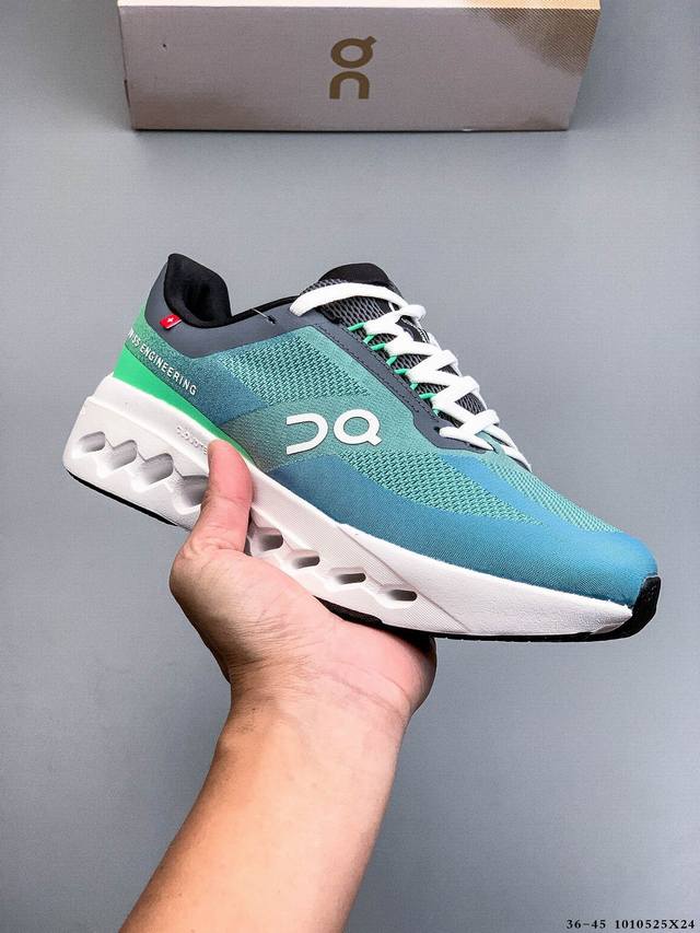 公司级！On昂跑 Cloudsurfer Next 舒适百搭 透气耐磨低帮跑步鞋！ 1010525X24