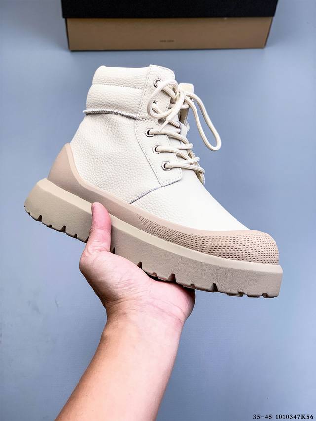 Ugg 秋冬新品,机能撞色王一博代言热门大爆款！ 进口隆丰一级羊皮毛一体 代购专供品质 高弹Modern中底 外置防滑大底 套脚抽绳设计 穿脱十分方便 采用Tp