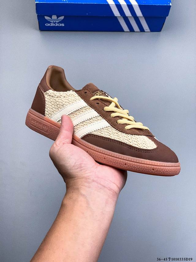 公司级！阿迪达斯 Adidas Handball Spezial时尚休闲板鞋 1010335D19