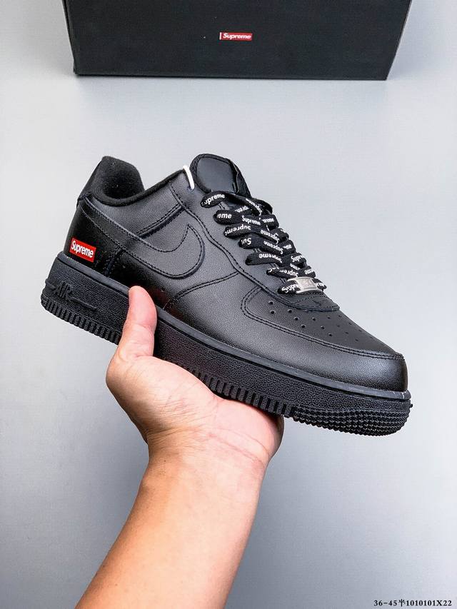 二层真标！耐克Nike Air Force 1 Low 空军一号低帮经典百搭休闲板鞋 1010101X22