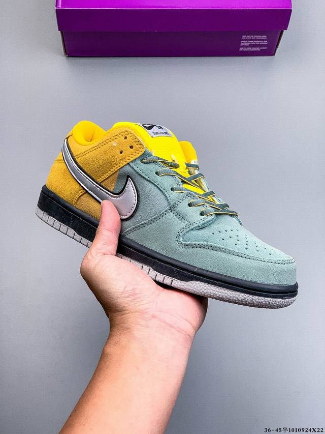 二层真标！耐克Nike Sb Dunk Low Pro经典百搭休闲滑板鞋 1010924X22