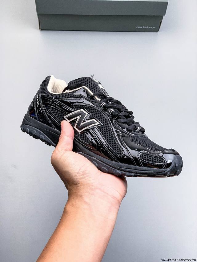 New Balance 新百伦204 系列 复古休闲运动百搭老爹跑步鞋 #采用猪巴革组合网织鞋面材质 #3层组合底模精密开发 #中底嵌入碳板缓震及后跟嵌入Tpu