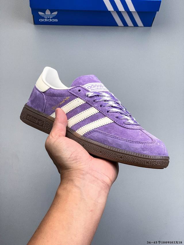公司级！阿迪达斯 Adidas Handball Spezial时尚休闲板鞋 9103X18